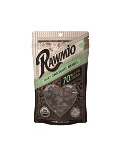 Raw Mint Chocolate Hearts
