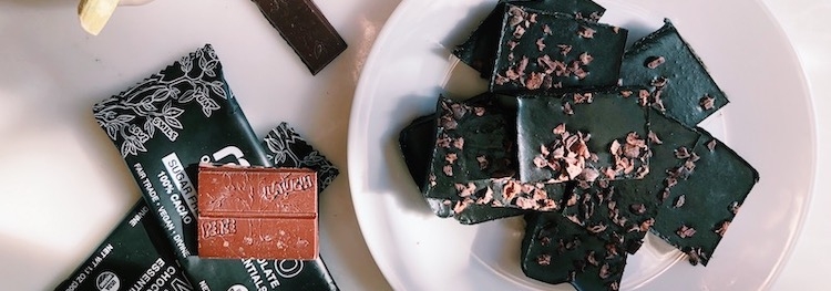 Wicked-Good Black Tahini Fudge 