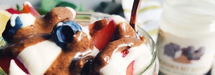 Cashew and Macadamia Lemon Cream Parfait