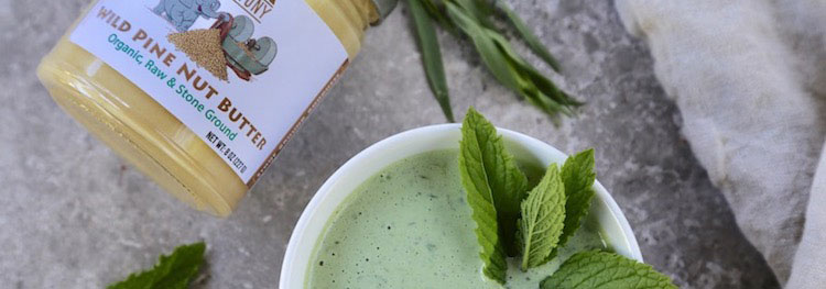 Wild Green Tarragon and Cilantro Pine Nut Dressing