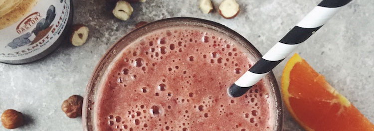 Cherry Hazelnut Citrus Burst Smoothie