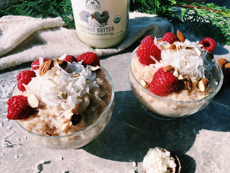 Vegan Coconut Rice Pudding
