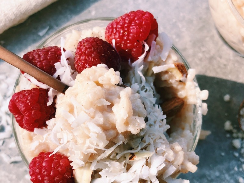 Vegan Coconut Rice Pudding