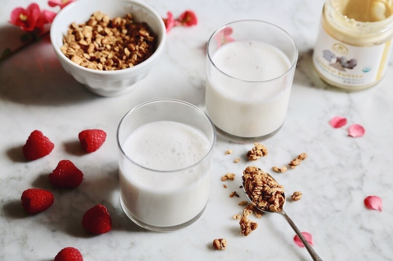 How to Make Your Own Nut Milk in Under 3 Minutes (with ZERO Soaking or Straining)