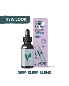 Nano Hemp Extract 500mg - Deep Sleep Blend + Terpenes