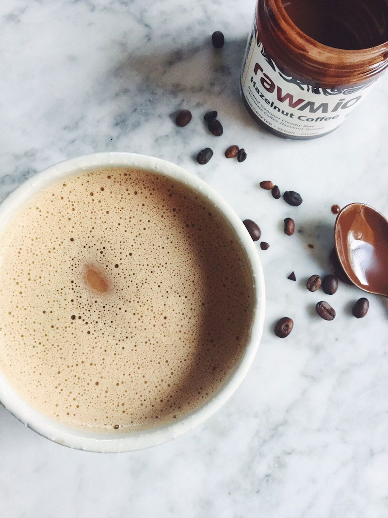 Vegan Chocolate Hazelnut Mocha Latte Vegan Chocolate Hazelnut Mocha Latte