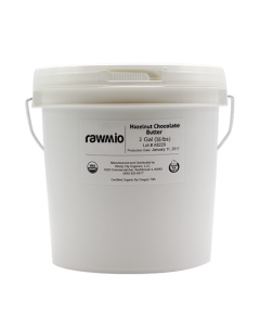 Rawmio Chocolate Hazelnut Butter - 2 Gallons