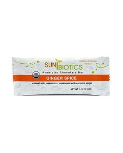 Chocolate Bar with Probiotics - Ginger Spice