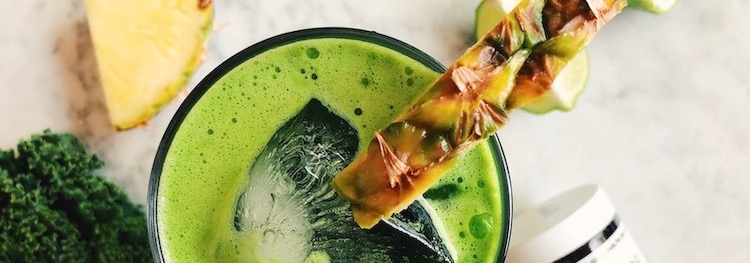 Gut Healthy Pineapple Probiotic Green Juice Gut Healthy Pineapple Probiotic Green Juice